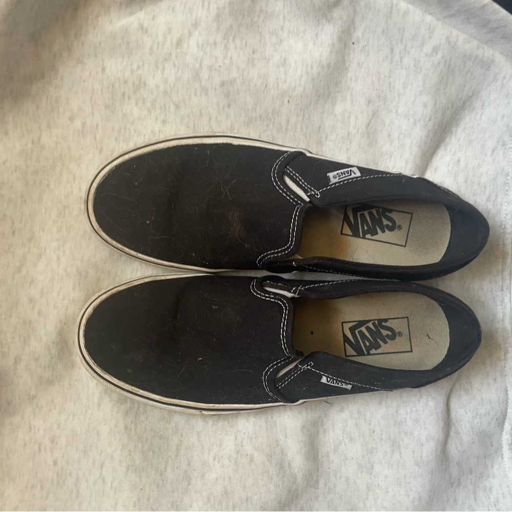 VansBlack Slip-On Shoes